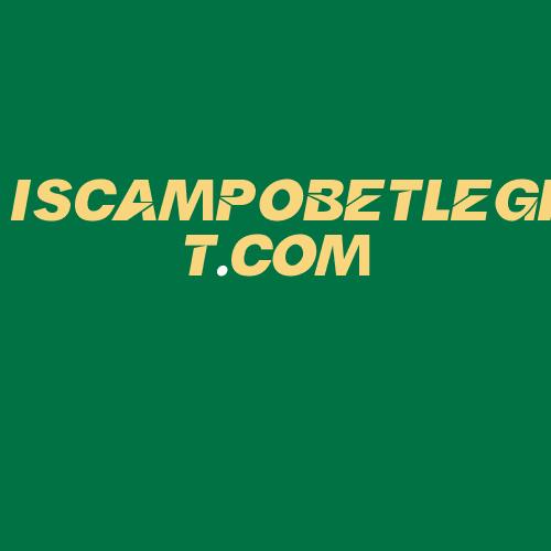 Logo da ISCAMPOBETLEGIT